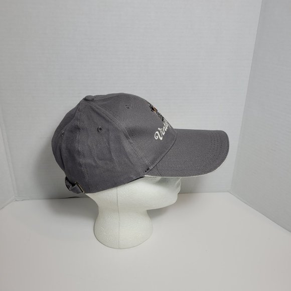 Vintage Dude Hat "Older Wiser Faster" 100% Cotton Adjustable Back - Picture 3 of 9